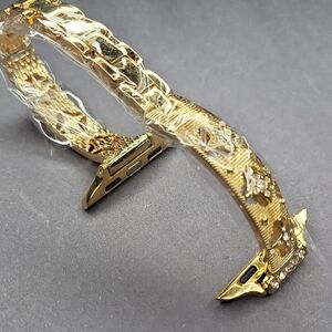Elegant Gold Ladies Watch Band
